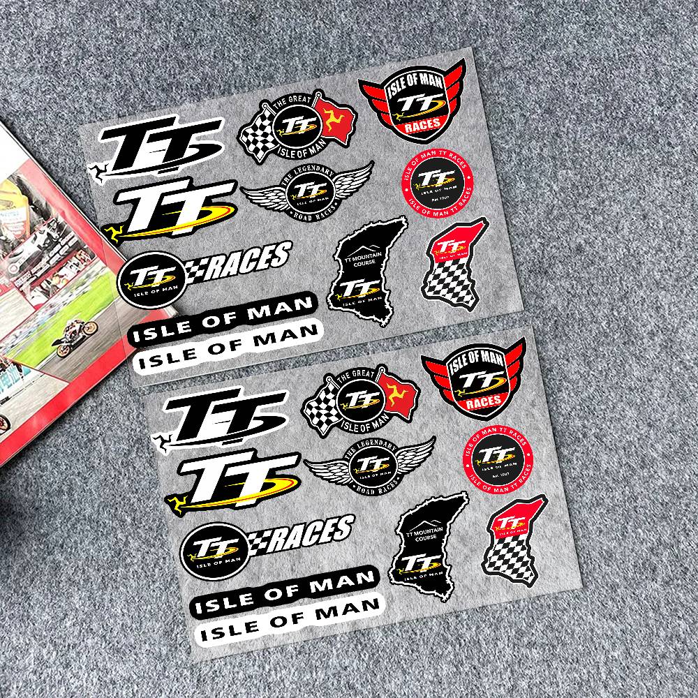 Laptop Accessories Ideas - Autocollant de Moto i-ils de Man