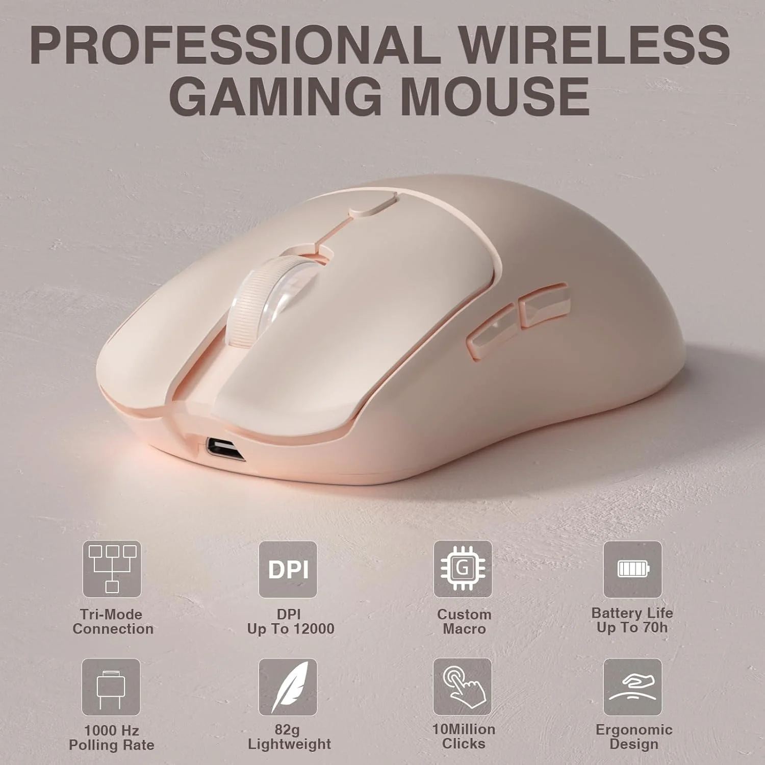 Laptop Ergonomic Accessories - Souris de jeu sans fil AULA