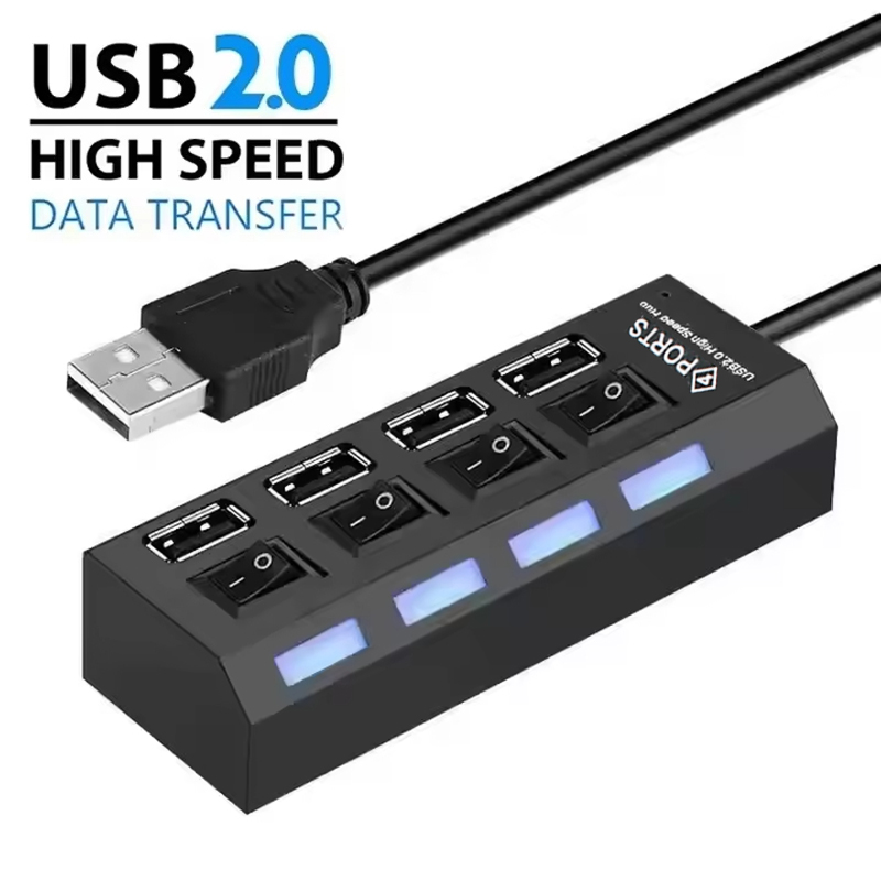 Laptop Accessories Computer - Hub USB 2.0 à 4 ports