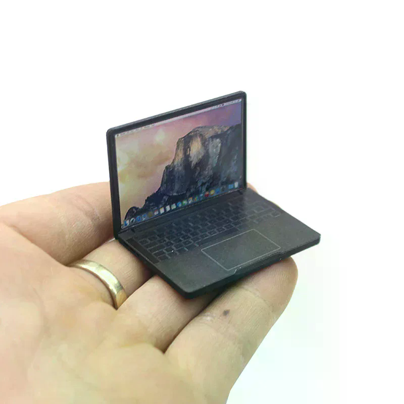 Laptop Accessories Diy - Mini ordinateur portable mignon en alliage,