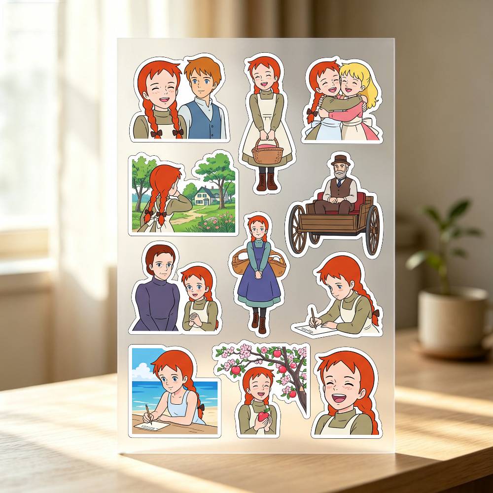 Laptop Accessories Ideas - Autocollants A-Anne Of Green Gables, 1
