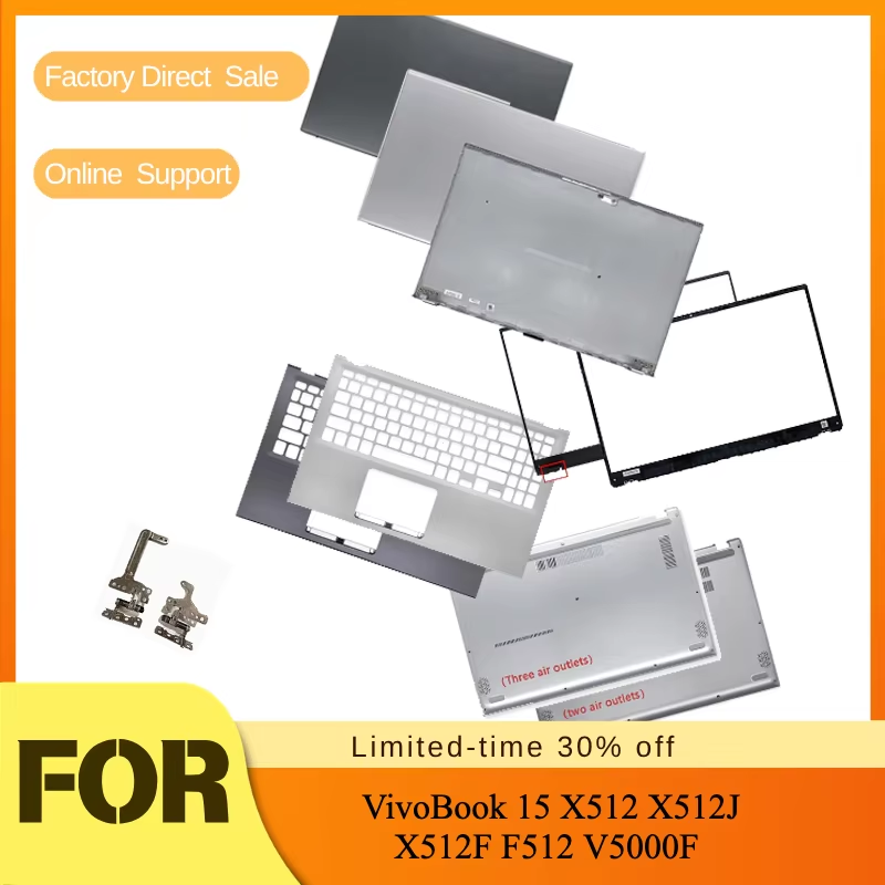 Laptop Accessories For Asus Vivobook - Repose-paume/accessoires inférieurs/étui pour ordinateur portable/couvercle arrière
