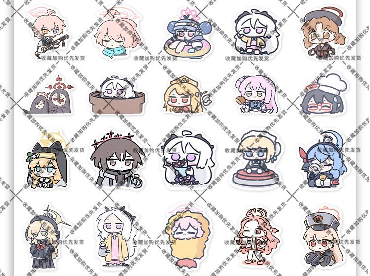 80 pièces Anime bleu archives  - Laptop Accessories Diy avis et prix
