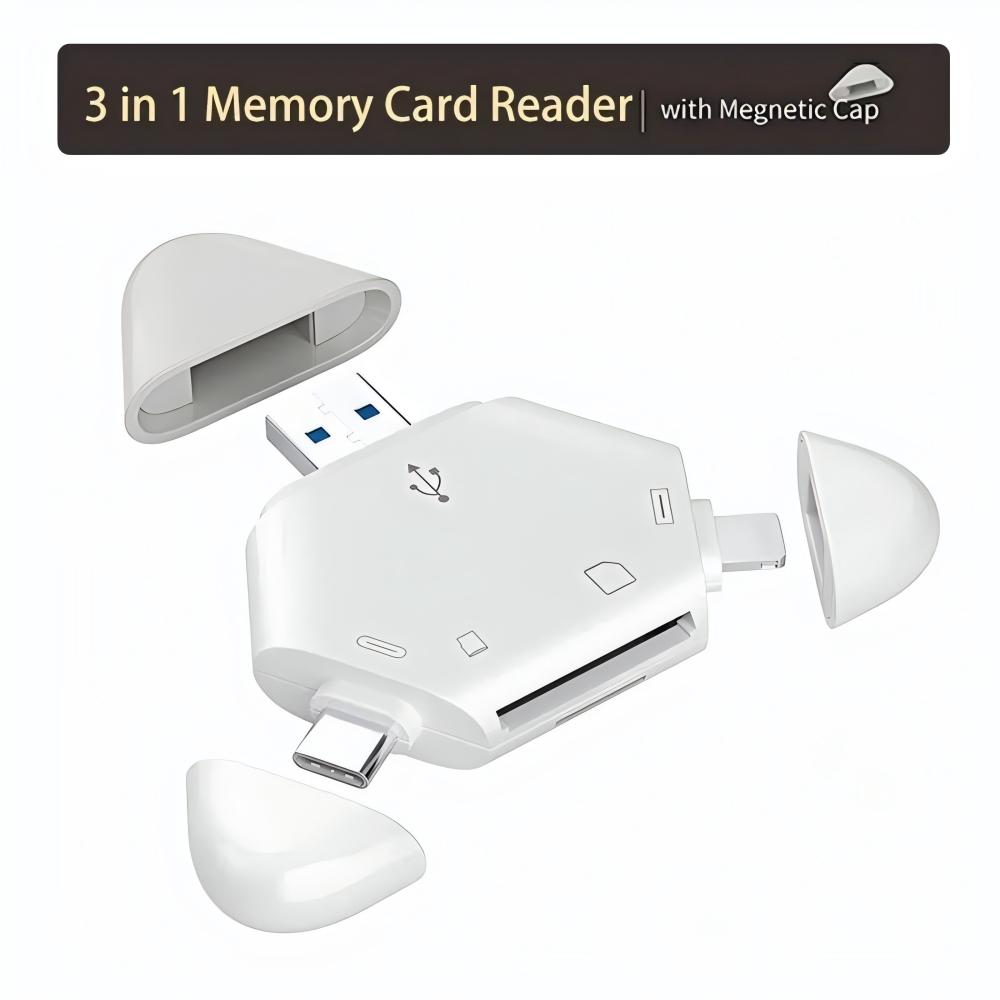 Lecteur de carte mémoire 3 en  - Laptop Ergonomic Accessories avis et prix