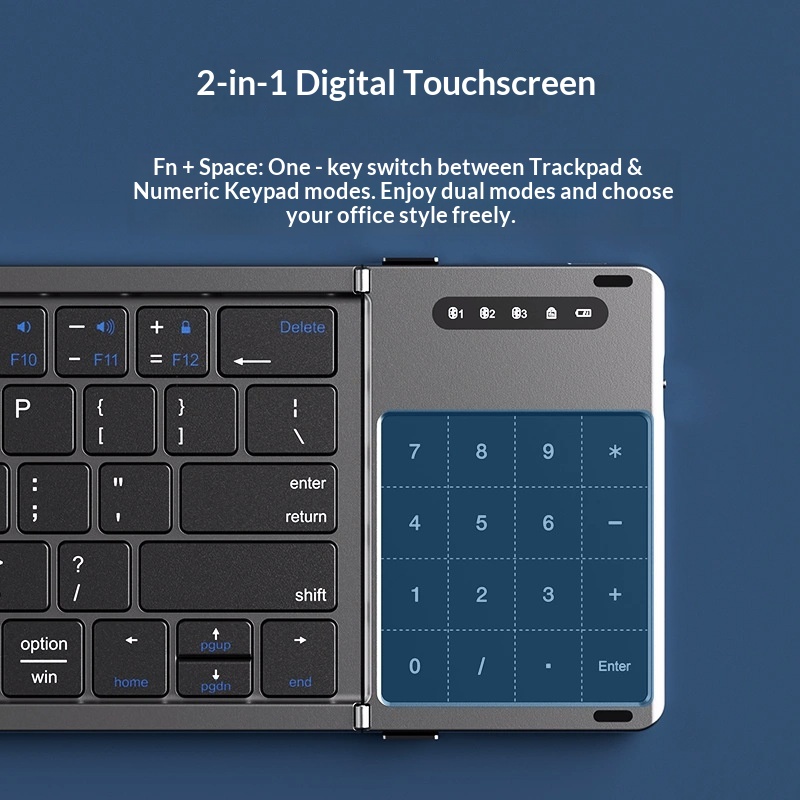Clavier Bluetooth sans fil pli - Laptop Ergonomic Accessories avis et prix