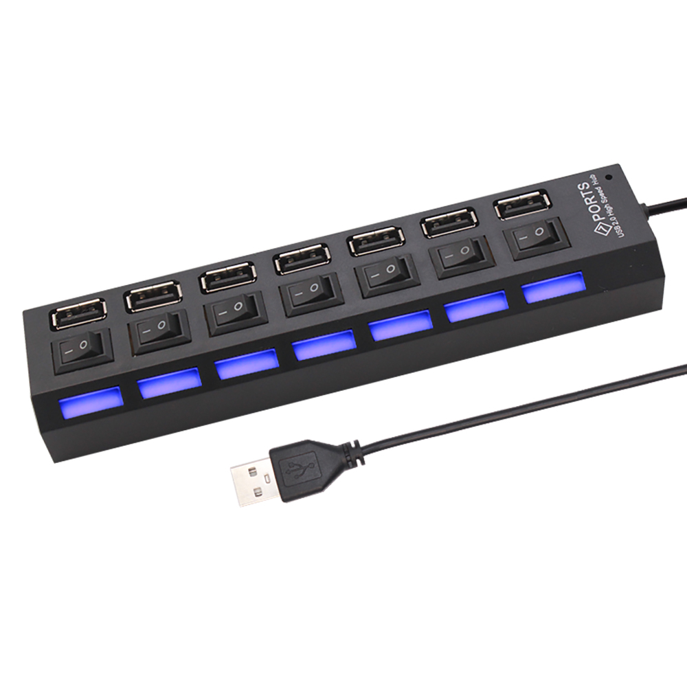 Répartiteur Hub USB 2.0 à 7 po - Laptop Accessories Computer avis et prix