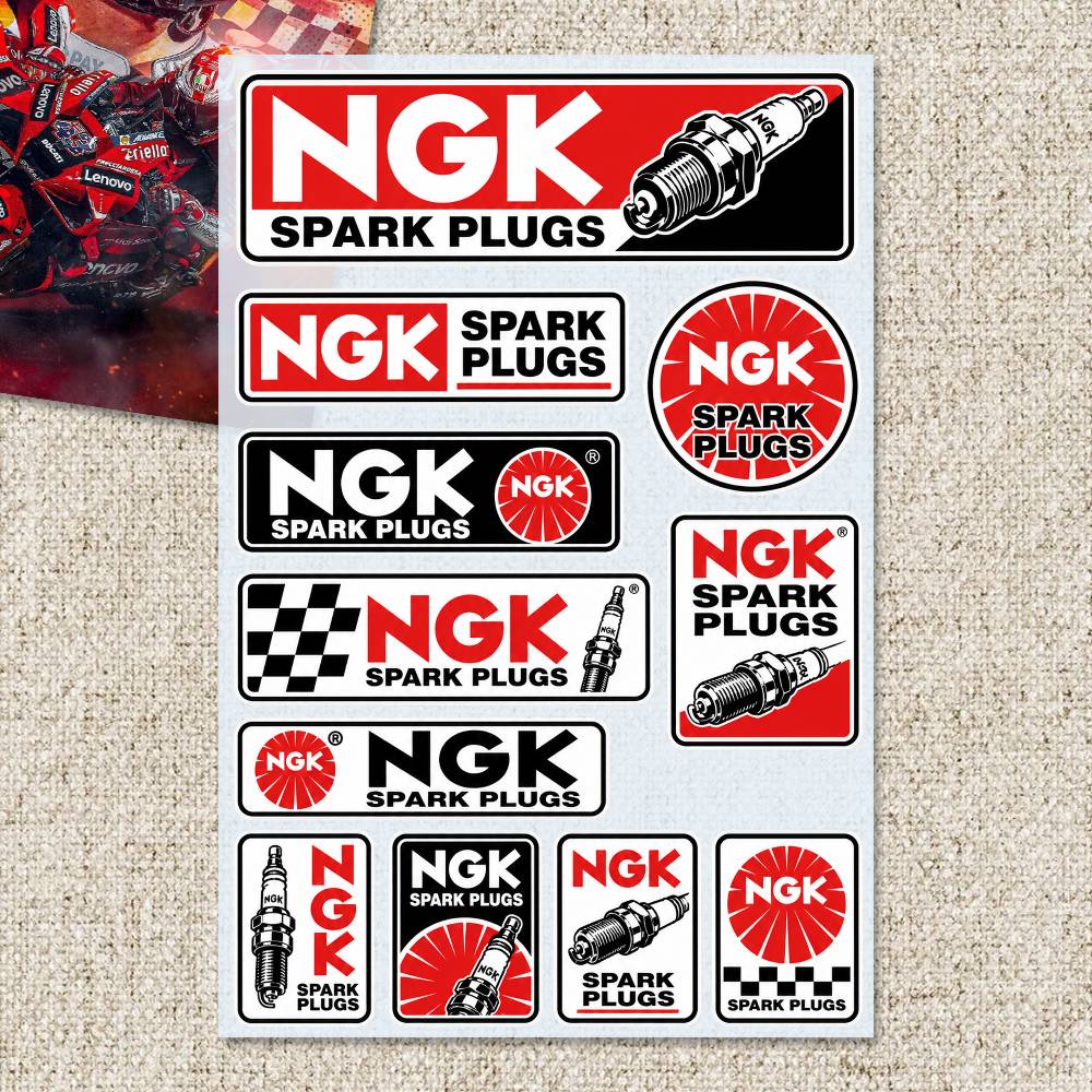 Autocollants N-GK SPA-RK PLUGS - Laptop Accessories Ideas avis et prix