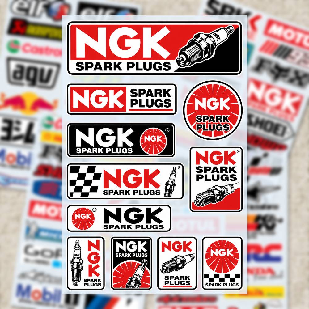 Autocollants N-GK SPA-RK PLUGS - Laptop Accessories Ideas avis et prix